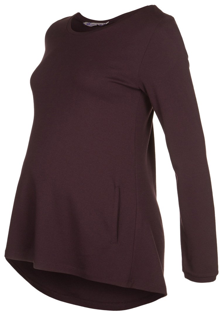 Queen Mum Longsleeve bordeauxrood Queen Mum Longsleeve bordeauxrood