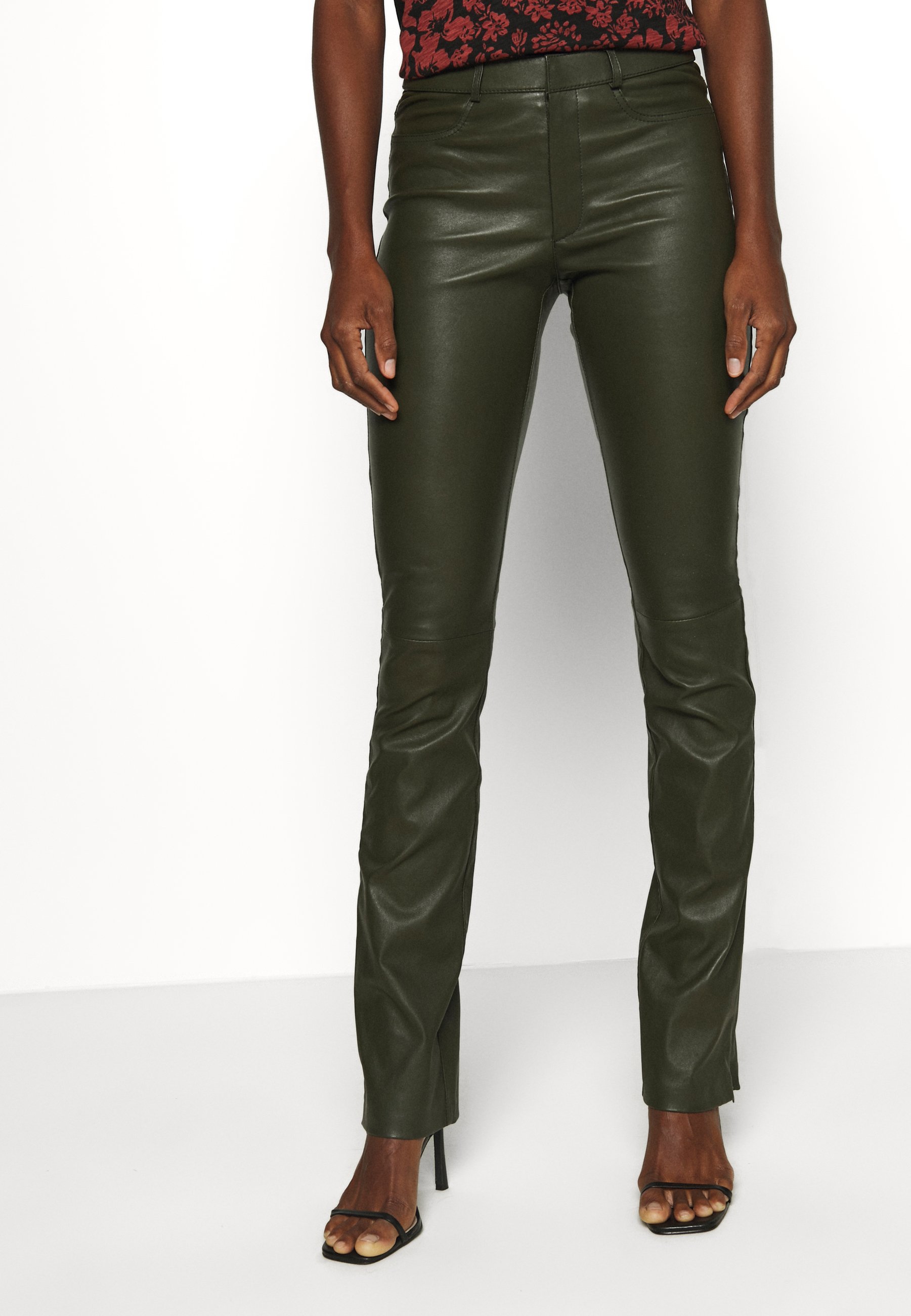 Ibana LUCILLE Skinnbukser green Zalando.no Skinnbukser på nett | Zalando.no