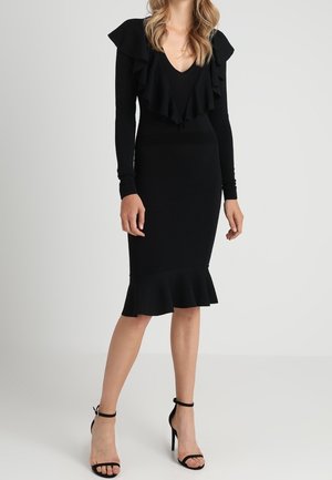 Vestido de punto - black