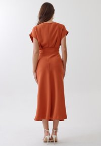 TUSSAH Dnevna obleka - burnt orange