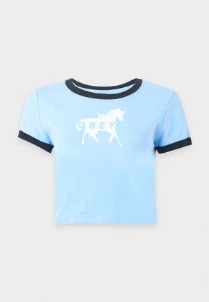 Obey Clothing, NALIA TURTLE NECK - Тениска с щампа - multi-coloured