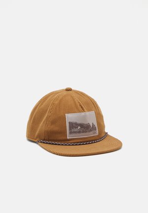 PACKSADDLE™ CORDUROY SNAP BACK - Caps - camel brown/arches