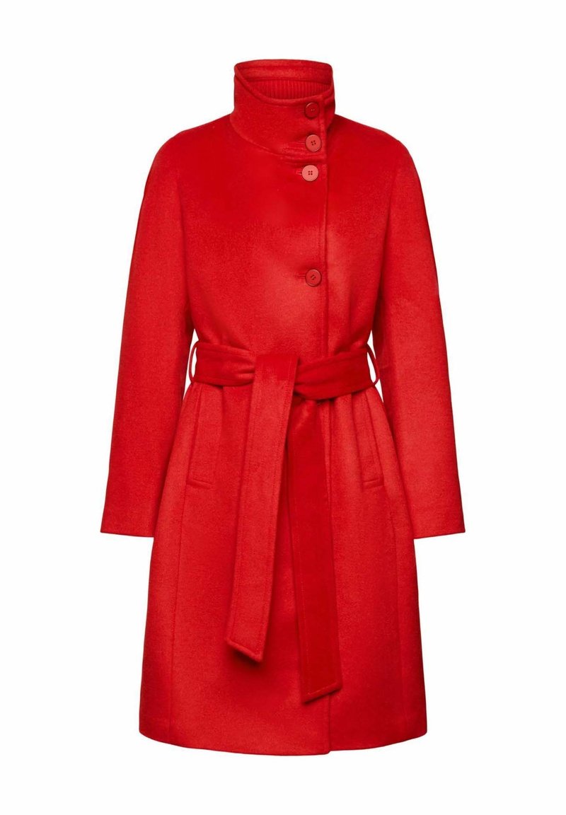 Kurzmantel Wollmantel Esprit Rot Esprit Collection Klassischer