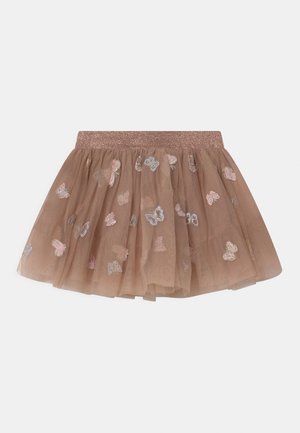 NAINA SKIRT - Gonna a campana - red deer