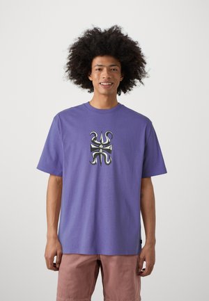 TRIDENT UNISEX - Print T-shirt - corsican blue