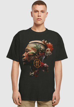 Forgotten Faces WARRIOR  - T-shirt print - black