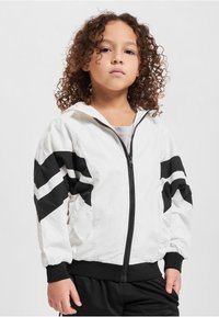 Urban Classics CRINKLE BATWING - Ljetna jakna - white black