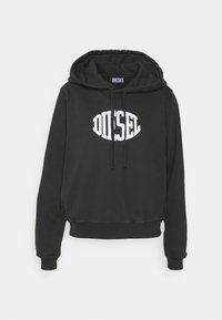 Diesel Felpa con cappuccio - black
