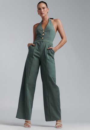 AMIE - Lühikeste varrukatega bodi - dark olive