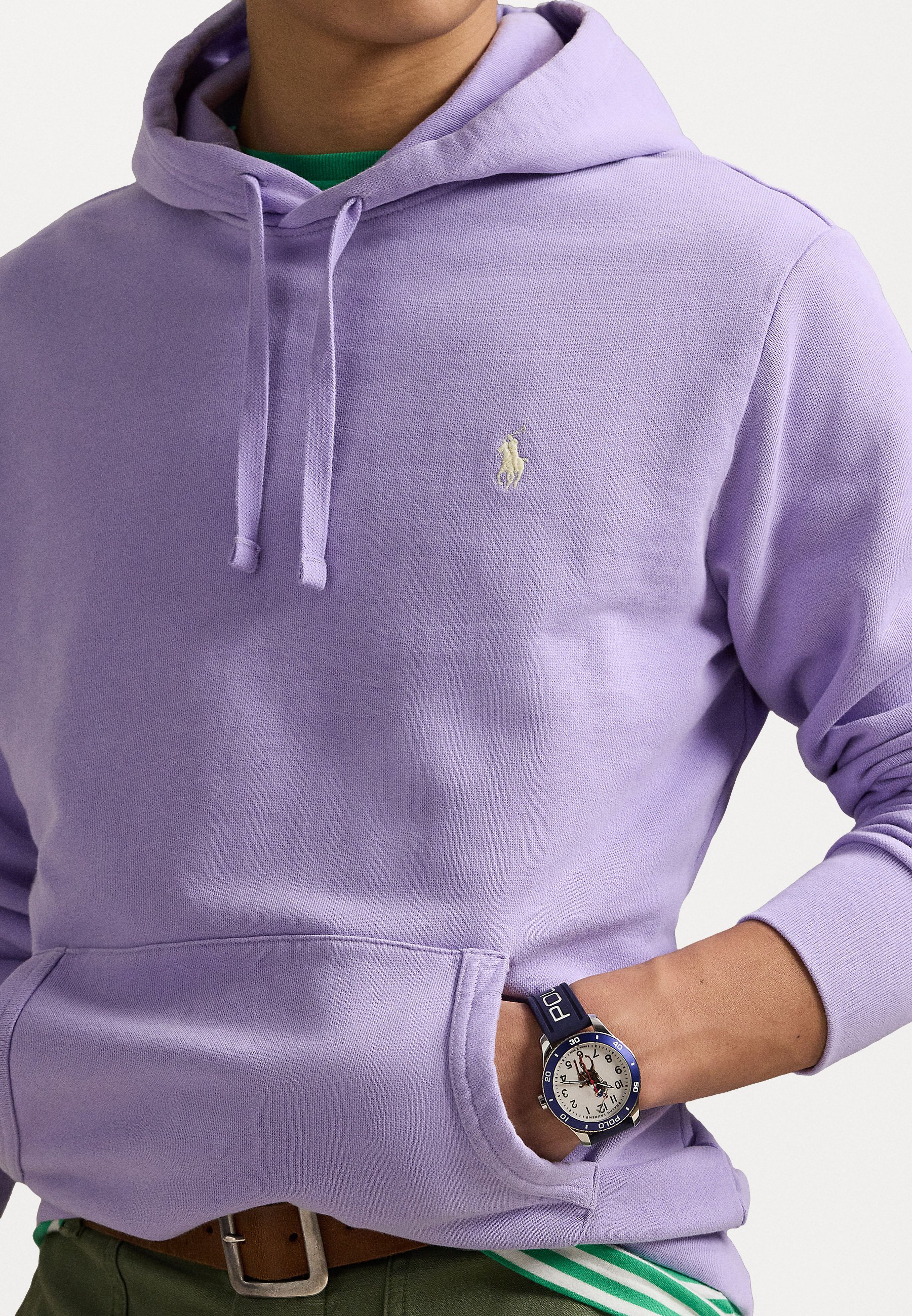 スウェット・トレーナー Polo Ralph Lauren Cotton loopback hoodie Purple LOOPBACK FLEECE HOODIE PURPLE – NRML