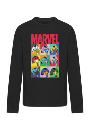 MARVEL HULK POP ART - Long sleeved top - black