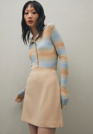 Theory Μίνι φούστα - beige