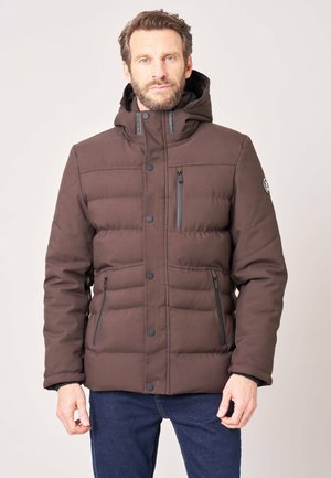 DEELUXE, DEELUXE ORIGINAL GESCHWOLLENE JACKE CHIRO - Winterjas - walnut
