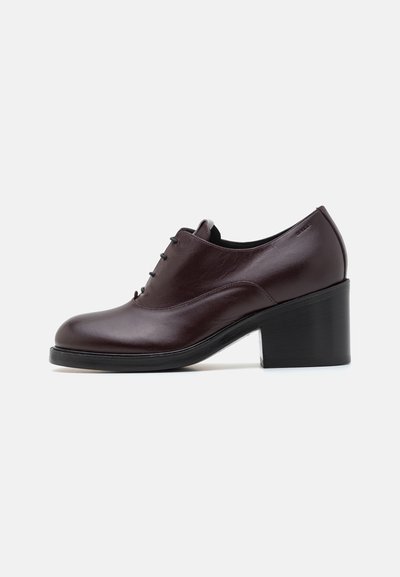 Bally PEGGY POLES - Botines bajos - bitter chocolate