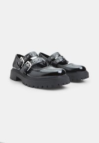 Bata Ankle strap ballet pumps - nero