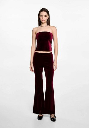Trousers - bordeaux
