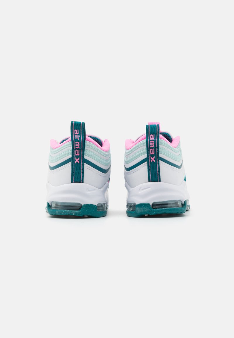 white pink blue air max