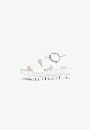 Platform sandals - weiss