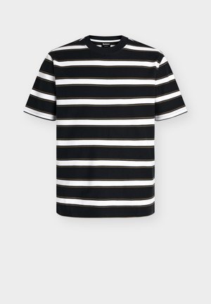 Barbour, BROWTOP  - T-shirt print - dark navy/white