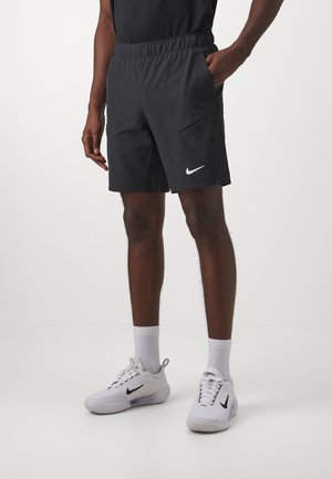 SHORT - Sports shorts - black/white