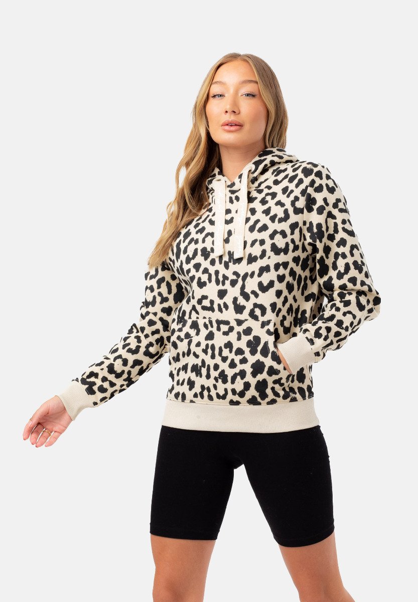 Hype CHEETAH DRAWCORD - Hoodie - off 