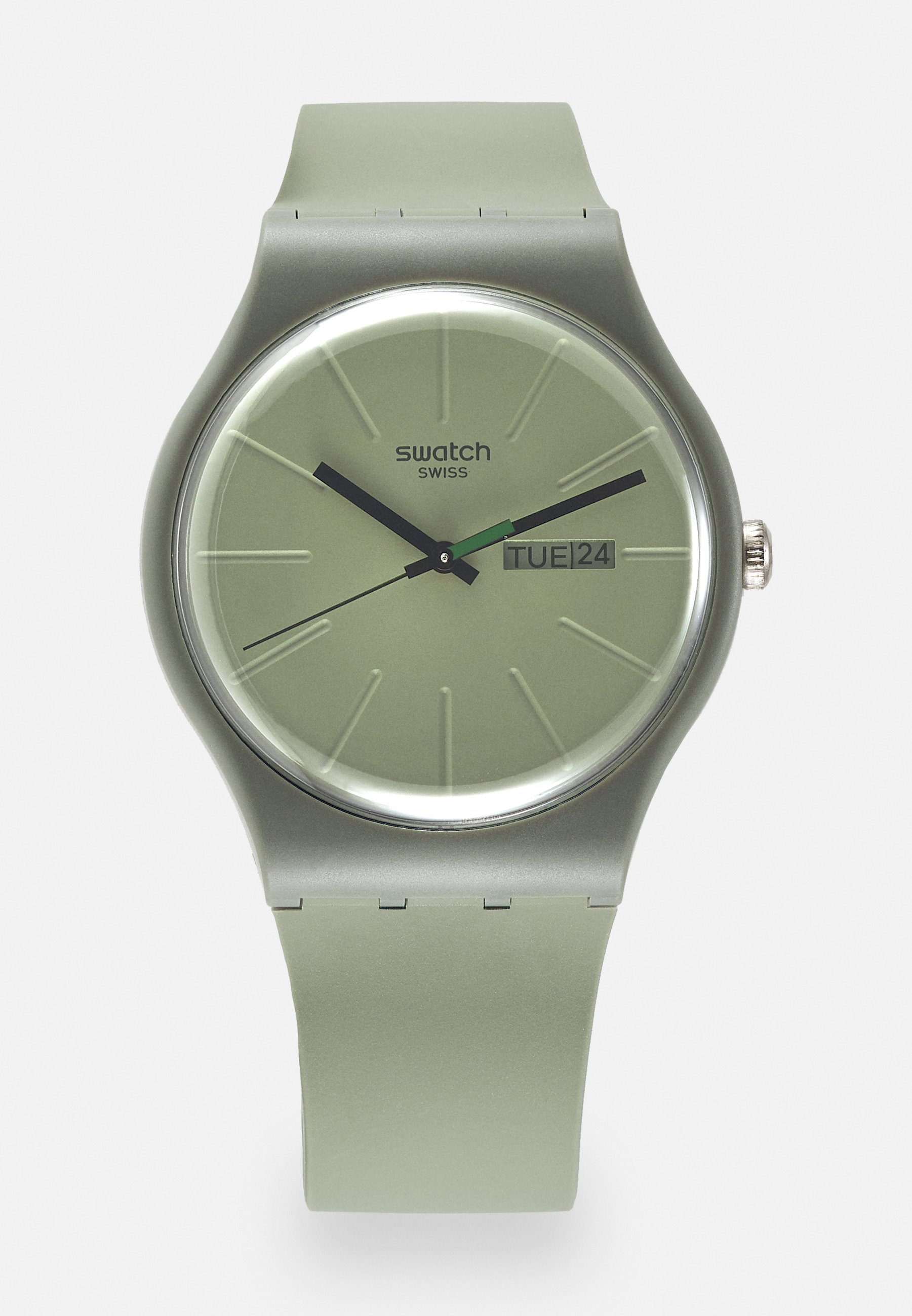 Swatch WE IN THE NOW UNISEX - Montre - khaki/kaki - ZALANDO.FR
