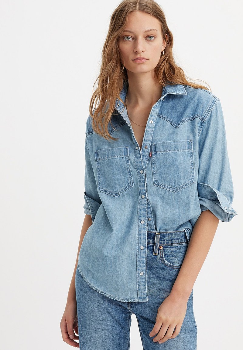Levi's® TEODORA WESTERN SHIRT - Užsagstoma palaidinė - done and dusted