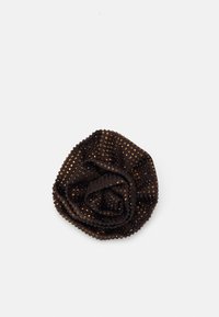 GLIM FLOWER PIN - Brooch - cinnamon brown