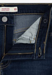 Levi's® 720 HIGH RISE - Vaqueros pitillo - dark blue denim
