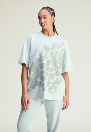 GRAPHIC TEE - Print T-shirt - vapour green sage
