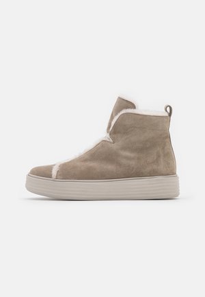 Boots à talons - off-white