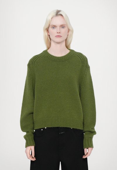CLOSED CREW NECK LONG SLEEVE - Trui - army green