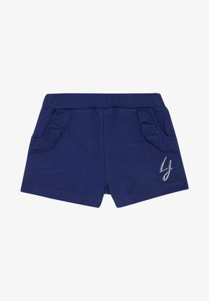 WITH FLOUNCES - Shorts - dark blue