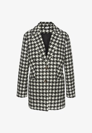 LASCANA, Manteau court - schwarz creme gemustert