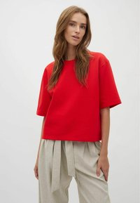 mbyM EMRYS - T-Shirt basic - hibiscus red