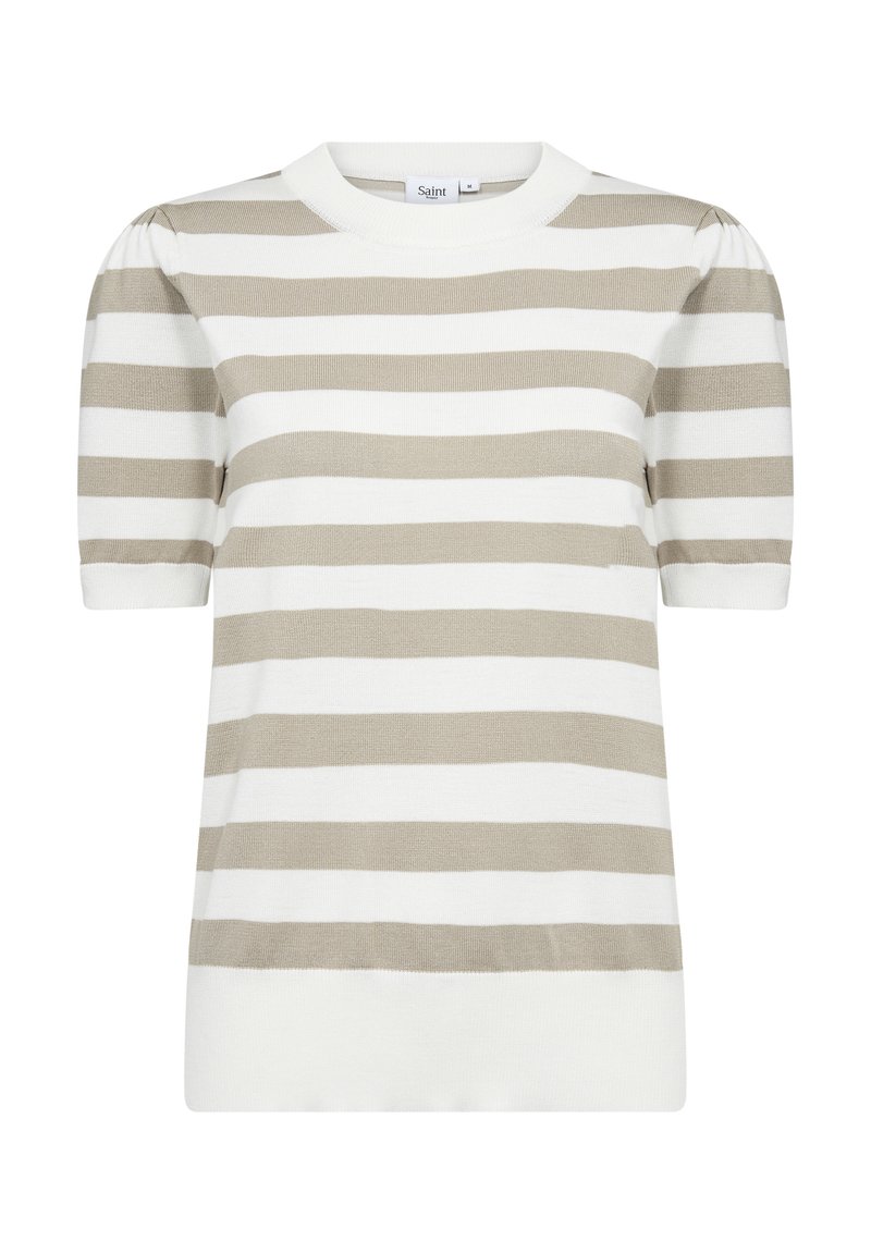 Saint Tropez T-shirt print wit