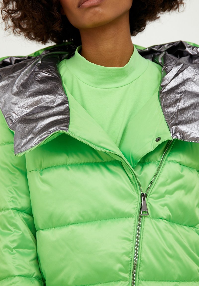 Damen Parkas | Finn Flare Wintermantel neon green/neongrün - RK59355 Damen Parkas | Finn Flare Wintermantel neon green/neongrün - RK59355