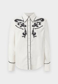 APPLIQUE SHIRT - Cămașă - worn white