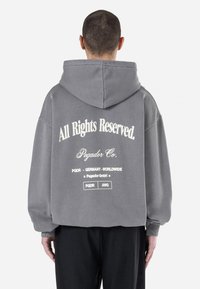 Pegador - COLSON HOODIE - Hoodie - vintage grey Miniatyrbilde 1