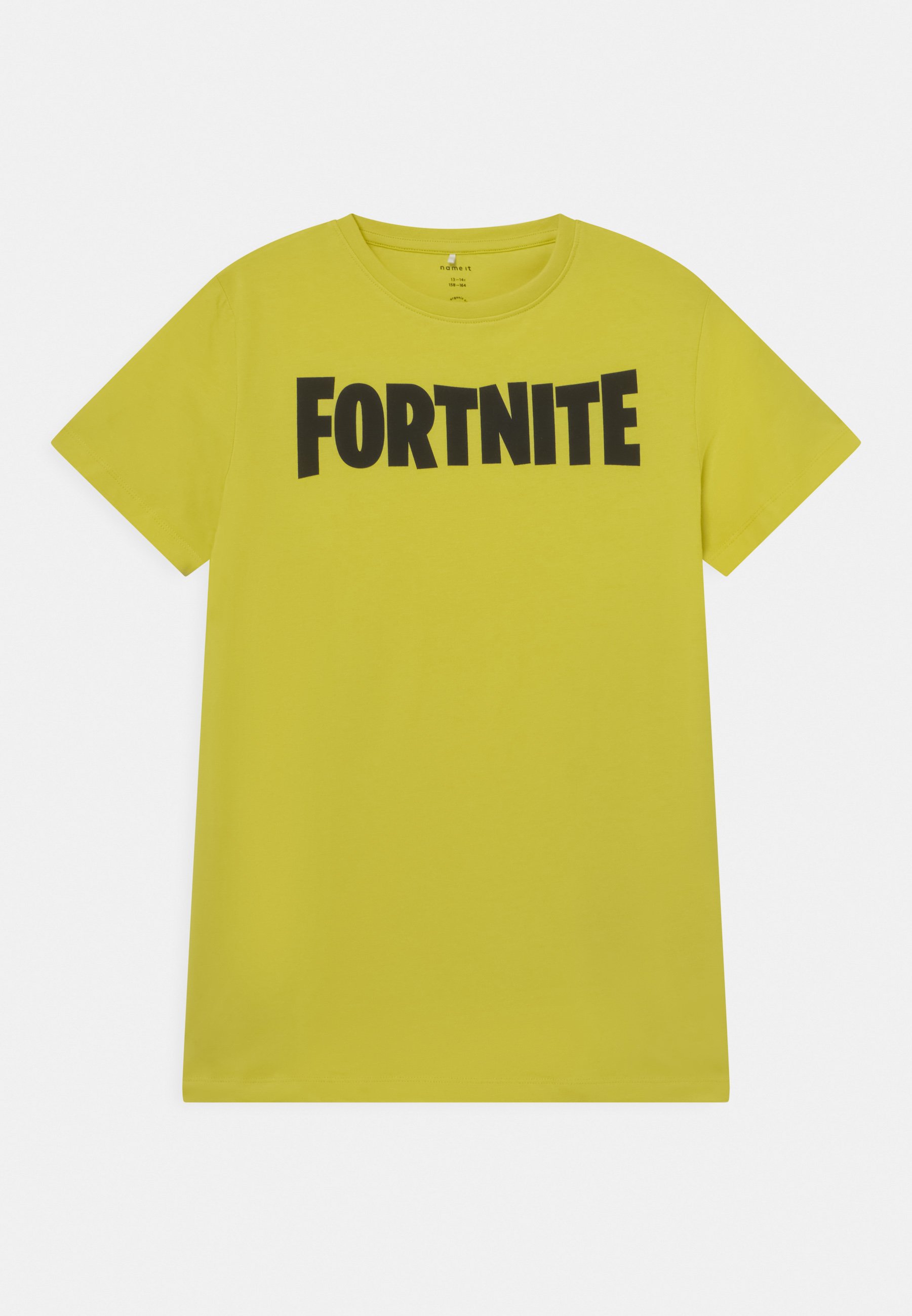 Name it NKMFORTNITE - Print T-shirt - neon green/neon green - Zalando.ie