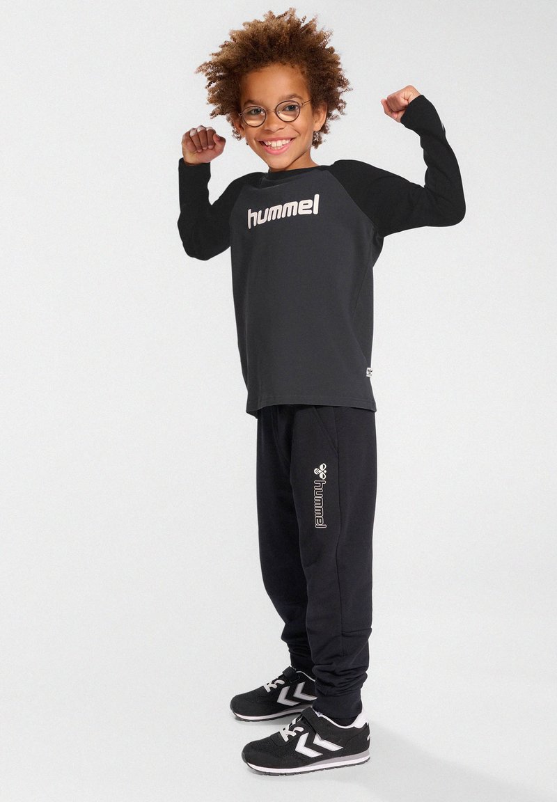 Hummel Langærmet T-shirt - asphalt