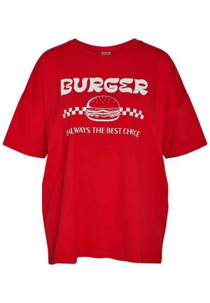 T-shirt imprimé - rouge