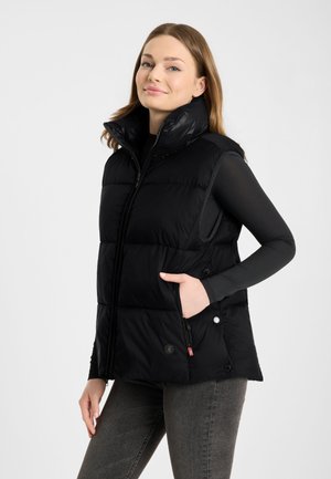 Frieda & Freddies, STEPPWESTE - Waistcoat - schwarz