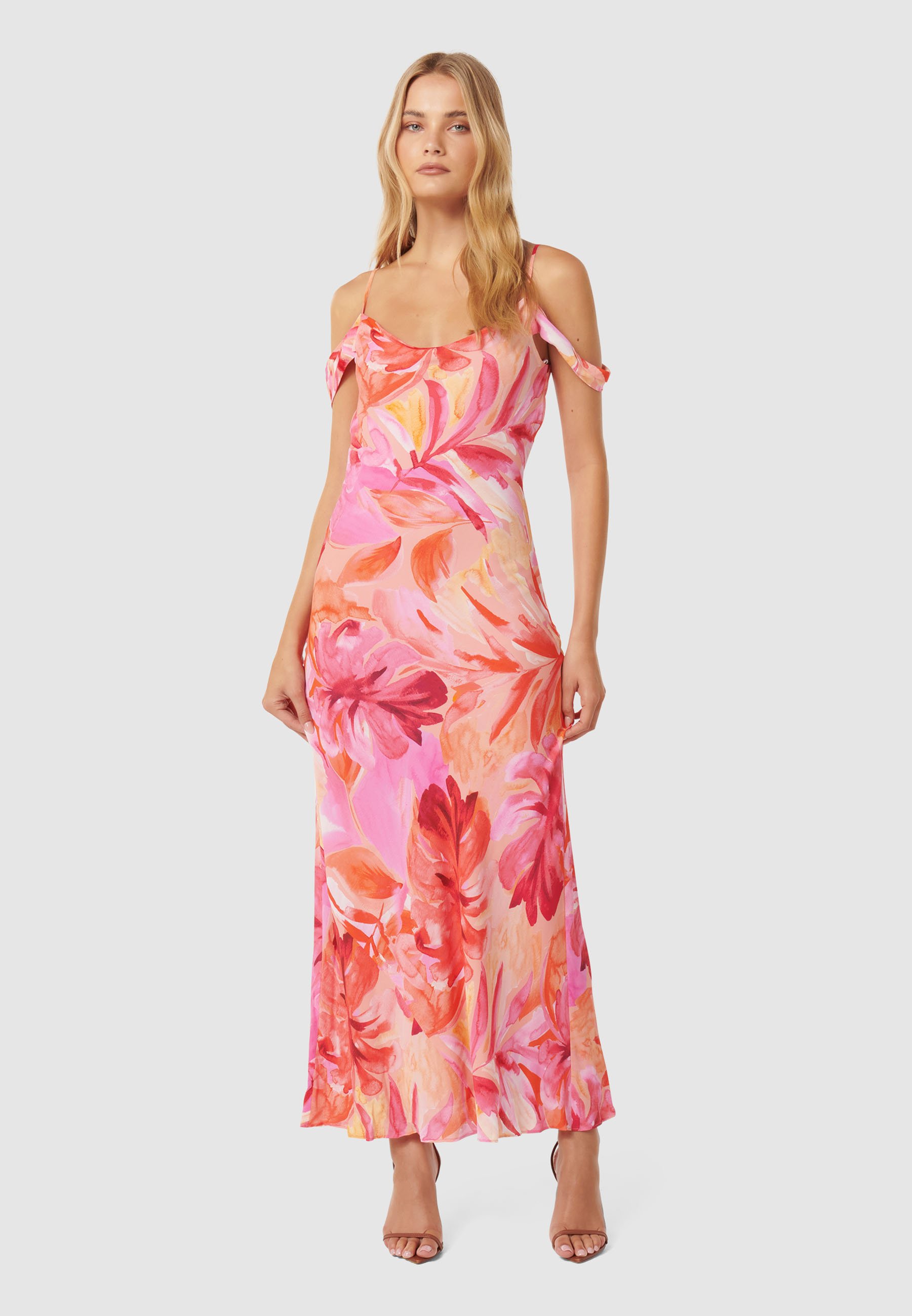 chinese dress ladies Fiorella Floral Maxi Dress by Forever New (Loved) – Weekend Kids main image 0