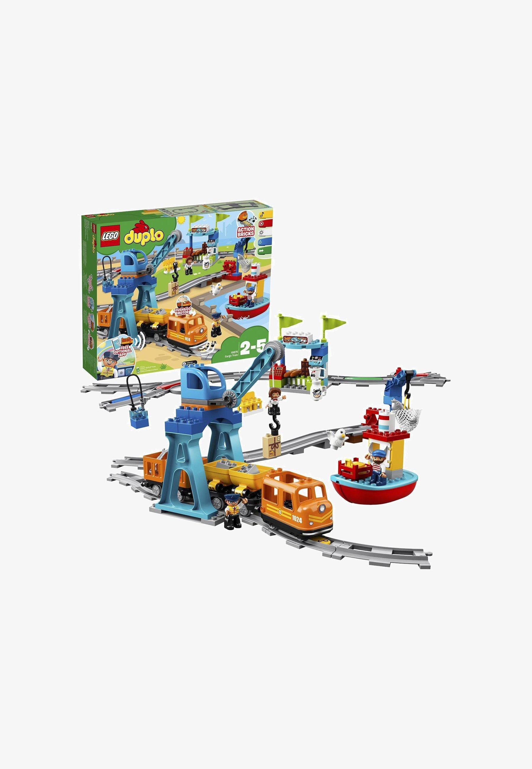 Lego 10875 Duplo Duplo Town Cargo Train Cargo Train Treni Duplo