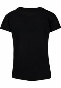 Sort kortærmet t-shirt med en klassisk crew neck. Lavet af blødt, glat stof med et enkelt, udekoreret design.