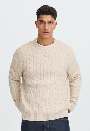 Solid, SOLID SDMALCOLM - Jersey de punto - oatmeal