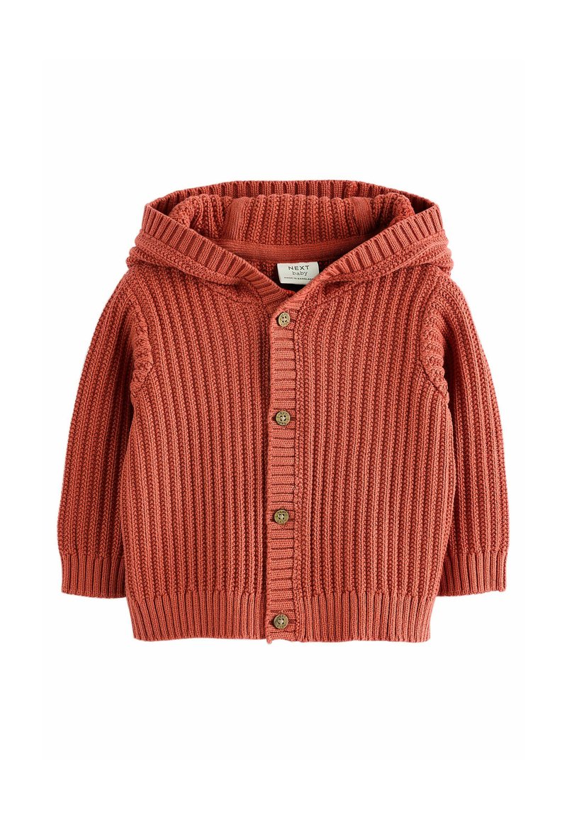 Next REGULAR FIT - Strickjacke - orange
