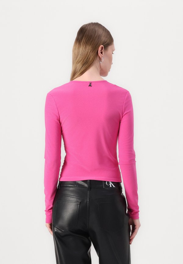 Long sleeved top - fuxia2