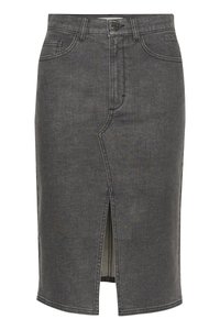 DENIA MIDI SKIRT - Pencil skirt - black